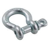 Mo-Clamp 4044 1/2" Screw Pin Shackle, Steel Construction, 3800 Pound Load Limit