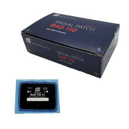 Rema Tip Top RAD-110 Radial Tire Repair Patches, 2" x 2-3/4", Internal Tire Patch, Box of 20