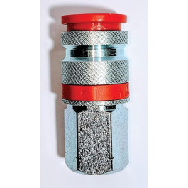 RBL 611 Cock N Lock 1/4 Coupler Body, Female Threaded, Euro/M-Style