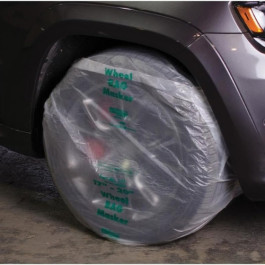 RBL Products 167 Wheel Bag Maskers, Dual 24.5 in Trailer Tires, 75 per Box