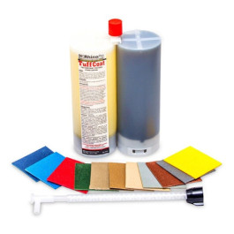 Rhino Linings RPCS-001 Tuffcoat Bedliner Kit, Polyurea/Polyurethane Hybrid, 6 Cartridges