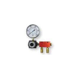 RTi R500DMP-LPM-G DMP Regulator, 1/2 inch NPT, 0-100 PSI Gauge