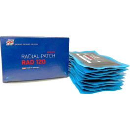 Rema Tip Top RAD 120 Radial Tire Repair Patches, 4-7/8" x 3", Internal Tire