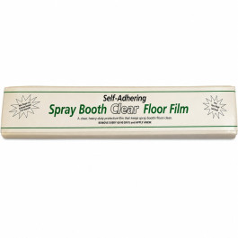 RBL 454 Self-Adhering Floor Film, 48"&nbsp;x 200', Heavy-Duty White Plastic