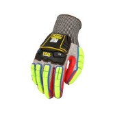 ANSELL RINGERS R065 Knit Cut Resistant Impact Gloves, Size 13 (XXXL)