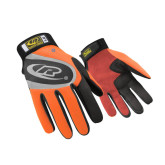 Ringers 136T-10 Turbo Plus Large Secure Cuff Orange General Purpose Gloves, Large