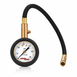 Milton RH60X ACCU-GAGE Professional Tire Pressure Gauge with Protective Rub