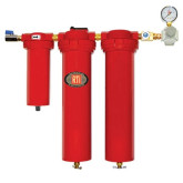 RTi Eliminator EH7000-3R 3-Stage Heavy Duty Desiccant Manual Dryer, 1/2 in NPT Inlet x 1/2 in NPT Outlet, 30 cfm