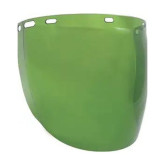 SAS Safety 5157 Replacement Shield, Polycarbonate, Dark Green, use with 5147 Deluxe Face Shield