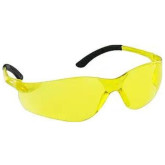 SAS Safety 5332 NSX Turbo Lightweight Safety Glasses, Yellow Lens