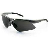 SAS Safety 540-0101 Diamondbacks Lightweight Safety Glasses, Universal, Gray Lens, Gray Frame