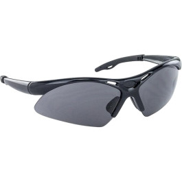 SAS 540-0201 Diamond back Safety Glasses, Black Frame with Shade Lens