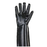 SAS Safety 6588 Extended Length Dipped Gloves, Universal, Neoprene, Black