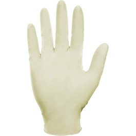 SAS Safety 6592-20 Value-Touch Powder Free Latex Disposable Gloves, Medium, 5 mil, Box of 100