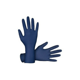 SAS Safety 6604-20 Thickster Powder Free Latex Exam Gloves, X Large, Blue, 50 Pack