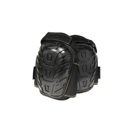 SAS Safety 7105 Deluxe Gel Knee Pads, 1/2 Inch High Density Foam, Anti Compression Gel, Hook and Loop Closures