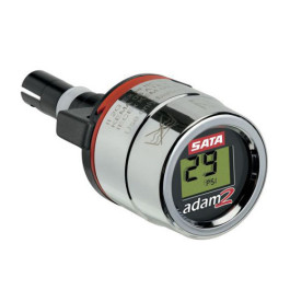 SATA 160887 MINI ADAM 2 Digital Air Micrometer, Chrome