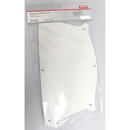 SATA 215590 Visor Foil for Air Vision 5000, 6 Perforations, Pack of 100