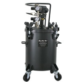 SATA 682200 Dan-Am Pressure Pot, 20 L, 80 psi, with Dual Regulator and Manual Agitator