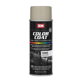 SEM 15003 Color Coat Phantom White, 16 Oz Aerosol, Flexible Interior Coatin