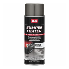 SEM 39253 Bumper Coater, Ford Medium Titanium Metallic, 16 Oz. Aerosol