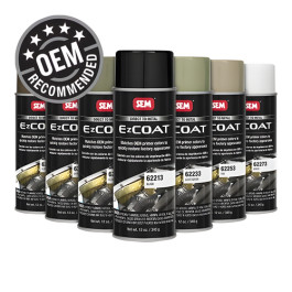 SEM 62213 EZ Coat OEM Primer Black, Direct to Metal Aerosol, 16 oz