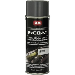 SEM 62243 EZ Coat OEM Primer Gray, Direct-to-Metal, 16 oz Aerosol