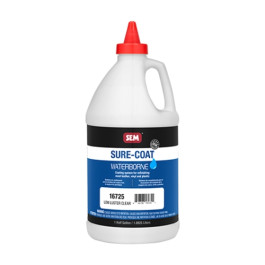 SEM 16725 Sure-Coat Low Luster Clear, Half Gallon, Waterborne, VOC Compliant