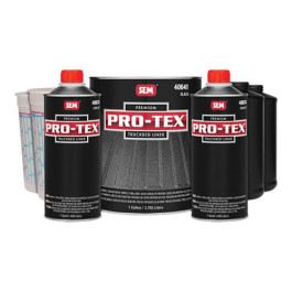 SEM 40640 PRO-TEX Black Truckbed Liner Kit, 1 Gallon, Urethane