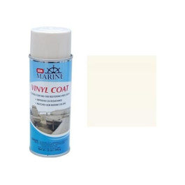 SEM M25103 Vinyl Coat Sea Ray Alabaster, Flexible Aerosol Coating, 16 oz Aerosol
