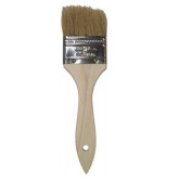 Tool Aid 17330 All Purpose Flat Paint Brush, 2" Width, Hog Bristle, Hardwood Handle