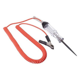 Tool Aid 27300 Heavy Duty Circuit Tester with 12' Retractable Wire & Battery Clip