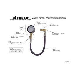 tool Aid 34728 Valve Block, for CT700 and CT900