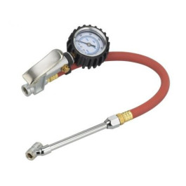 Tool Aid 65110 Tire Inflator with Dial Gage, 1/4'' Female Threaded