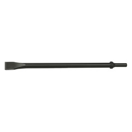 S & G Tool Aid 91900 Extra Long Flat Chisel, 10.5"Length, 0.401"Parker Shank