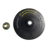 Tool Aid 94820 7" Rubber Backing Pad with Hex Spindle Nut