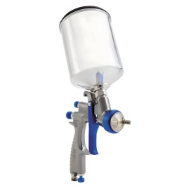 Sharpe 288878 Finex 2 HVLP 1.0 Spray Gun, 1.0 mm Nozzle, Gravity Feed, 20 oz Aluminum Cup