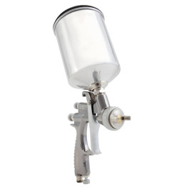 Sharpe Finex FX2000 1.3MM Spray Gun, Gravity Feed, Conventional Air, 600cc Aluminum Cup (288884)