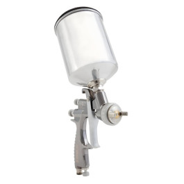 Sharpe 288887 FX2000 1.8mm Spray Gun, Conventional Air Spray Gun with 600cc Aluminum Cup