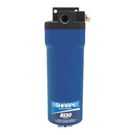Sharpe 8130 F88 Air Filter, 5 Micron, 75 CFM, 1/2 in Inlet, 3/8 inch and 1/4 inch Outlets