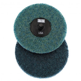 Shark 13065 Star-Brite Surface Prep Disc, 3", Fine, Blue, Pack of 25