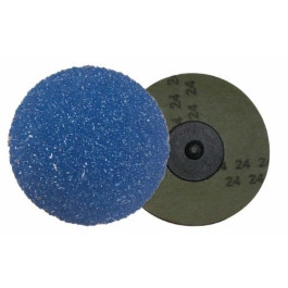 Shark 13243 Zirconia Mini Quick Change Grinding Discs, 2 Inch, 36 Grit, Type R, 25 Pack