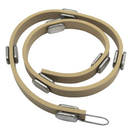 Shark 69 Silencer Band for Ventilated Rotors, Natural Rubber, 9" Diameter, 32" Length, 1/2" Width