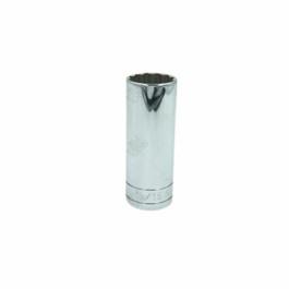 SK Tools 40830 Deep Chrome Socket, 1/2" Drive, 15/16", 12 Point, 3-1/4" Lon