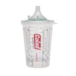 Colad 9390190SLS Snap Lid System, 900 Milliliter, 190 Micron, 40 Lids and 4