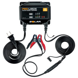 Solar PL2112 PRO-LOGIX 12 Volt Intelligent Battery Charger/Maintainer, 1.0