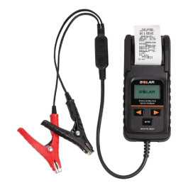 Solar BA227 Battery and System Tester, 12 V 100-1400 CCA, with Printer