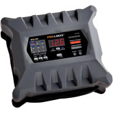 SOLAR Pro-Logix PL2410 10-Amp Fully-Automatic Smart Charger, 12V and 24V Battery Charger, Battery Maintainer, and Battery Desulfator with Temperature Compensation