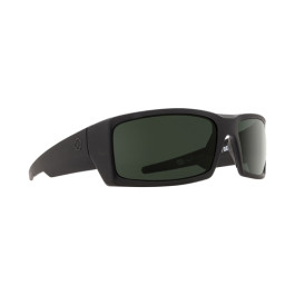 Spy Optic 673118973863 General Sunglasses, Soft Matte Black, Happy Gray Gre