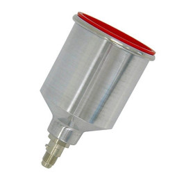SATA 125948 Reusable Spray Gun Gravity Flow Cup, 0.15 L Aluminum, for SATAminijet 3000 B, minijet 1 - 4, jet 20 B